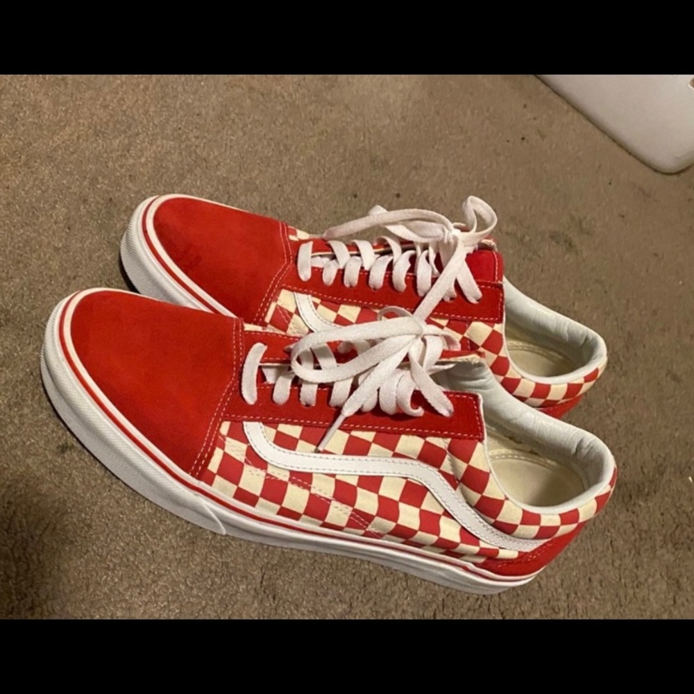 Old school red checkered vans - Picture 6 of 6